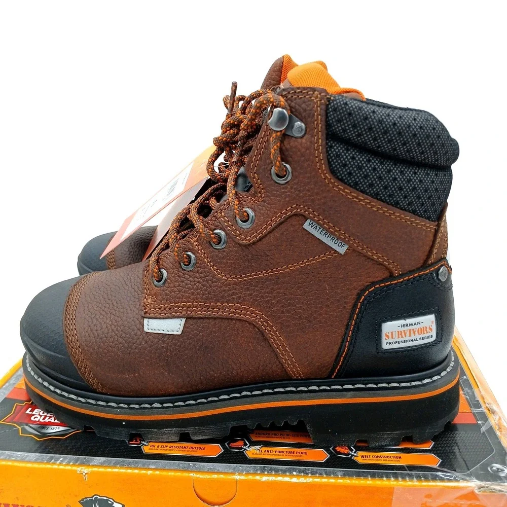 HERMAN SURVIVORS Mens SIZE: 7.5 Pro Series‎ Shoveler 6
